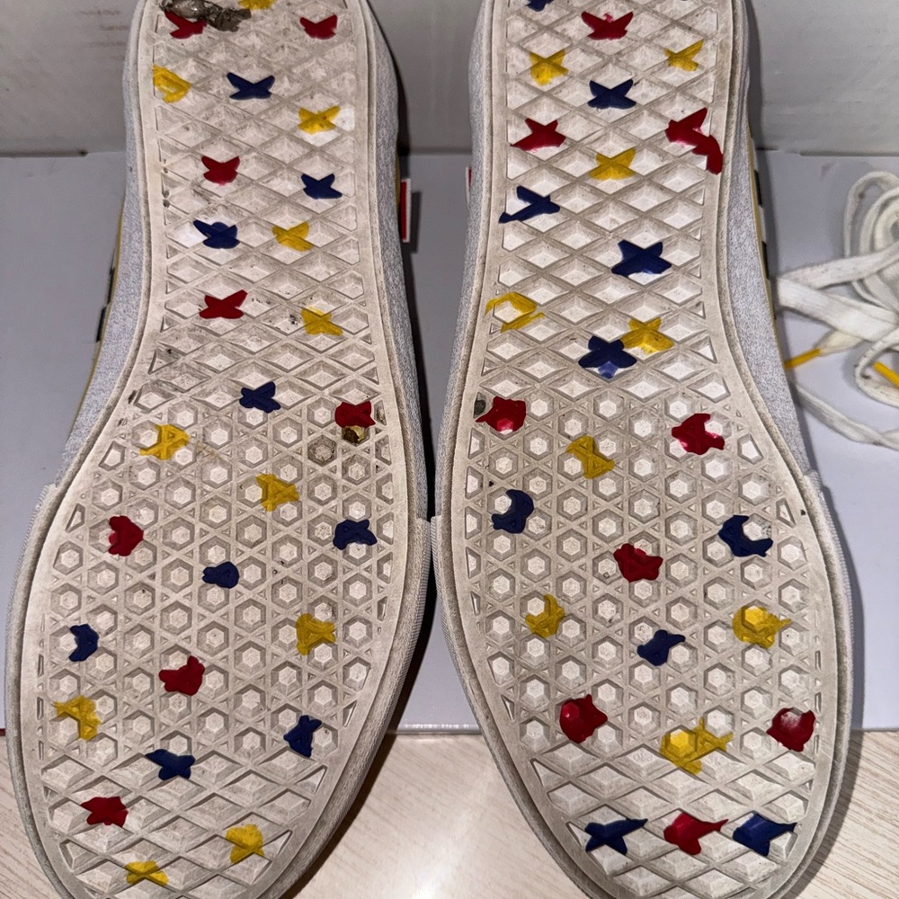 Vans Black and White Checkered Sneakers - Picture 5 of 8